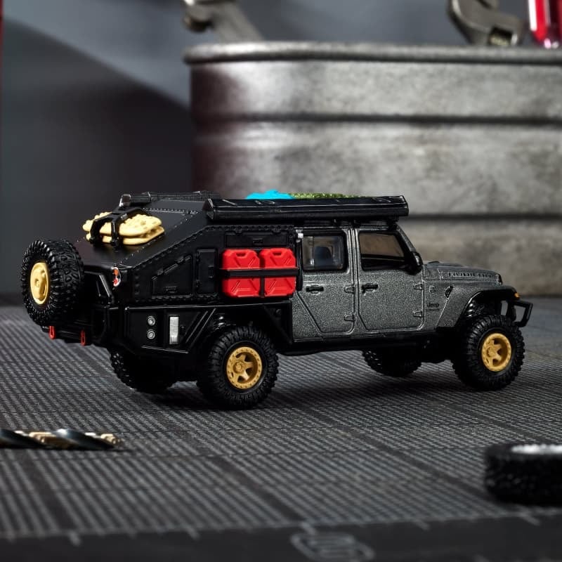 Jeep Gladiator '24 de hot Wheels Elite 64 Mod Shop con más de 20 accesorios intercambiables - Compra Internacional