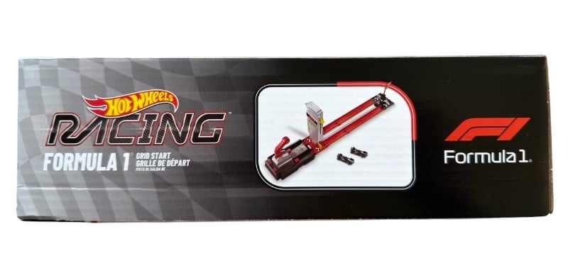 PISTA HOTWHEELS - PISTA DE SALIDA - FORMULA 1 - 2 AUTOS - 1 METRO DE LARGO