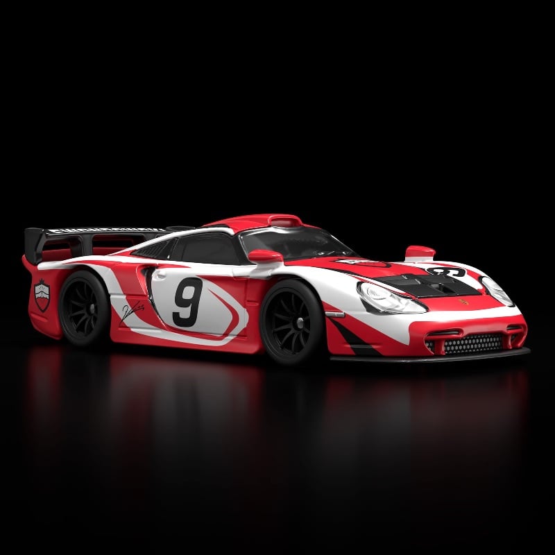 Pre-venta - Hot Wheels® x Robert Lewandowski x Porsche 911 GT1 de 1997 - Compra Internacional