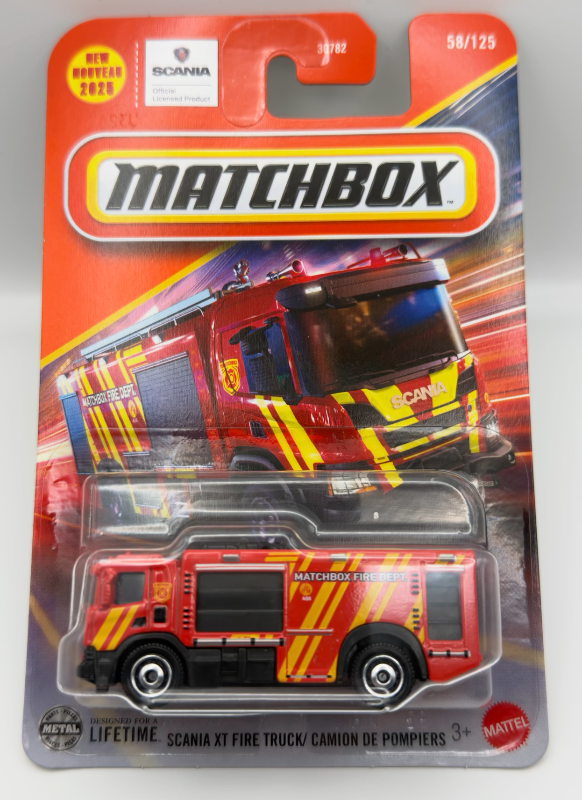 SCANIA XT FIRE TRUCK/ CAMION DE POMPIERS