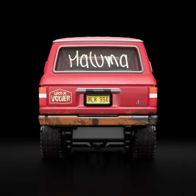 Pre-venta - Hot Wheels® x Maluma x Toyota Land Cruiser FJ60 - Diseño Exclusivo Creations - Compra Internacional