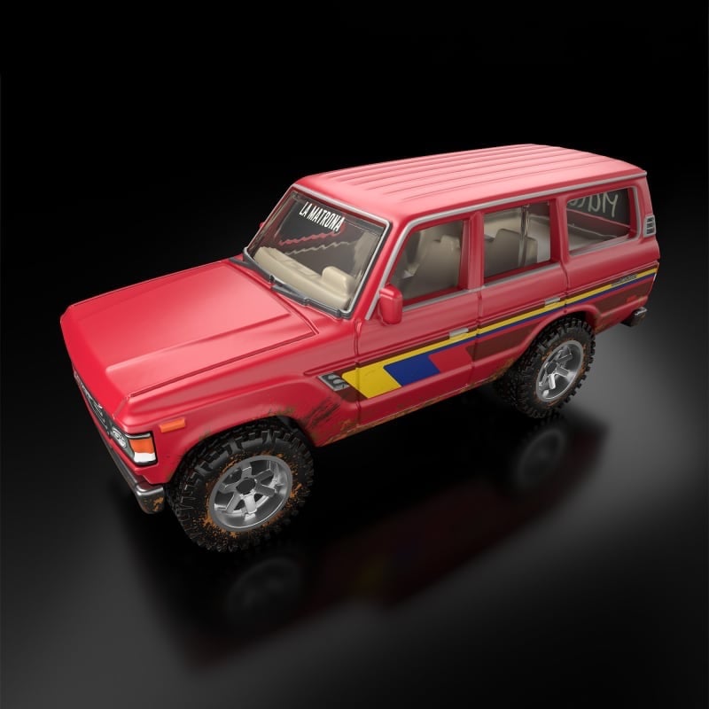 Pre-venta - Hot Wheels® x Maluma x Toyota Land Cruiser FJ60 - Diseño Exclusivo Creations - Compra Internacional