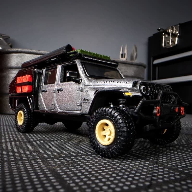 Jeep Gladiator '24 de hot Wheels Elite 64 Mod Shop con más de 20 accesorios intercambiables - Compra Internacional