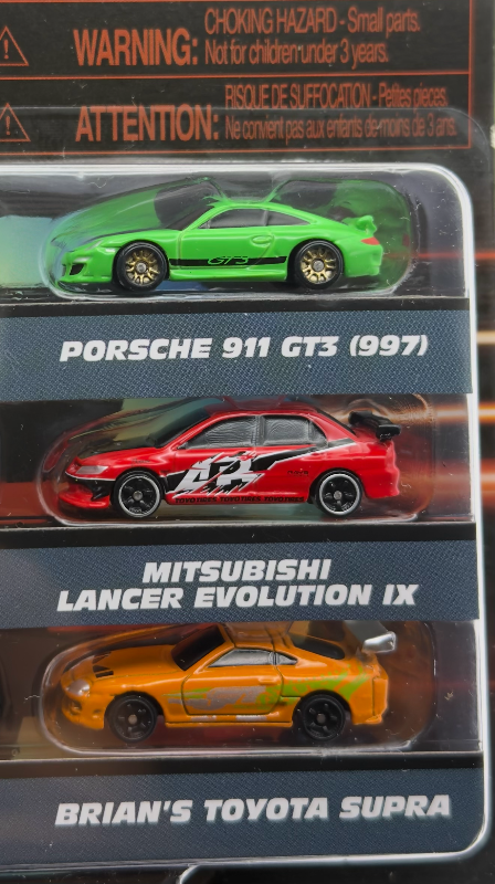 FAST & FURIOUS NANO HOLLYWOOD RIDES x 6 AUTOS -2