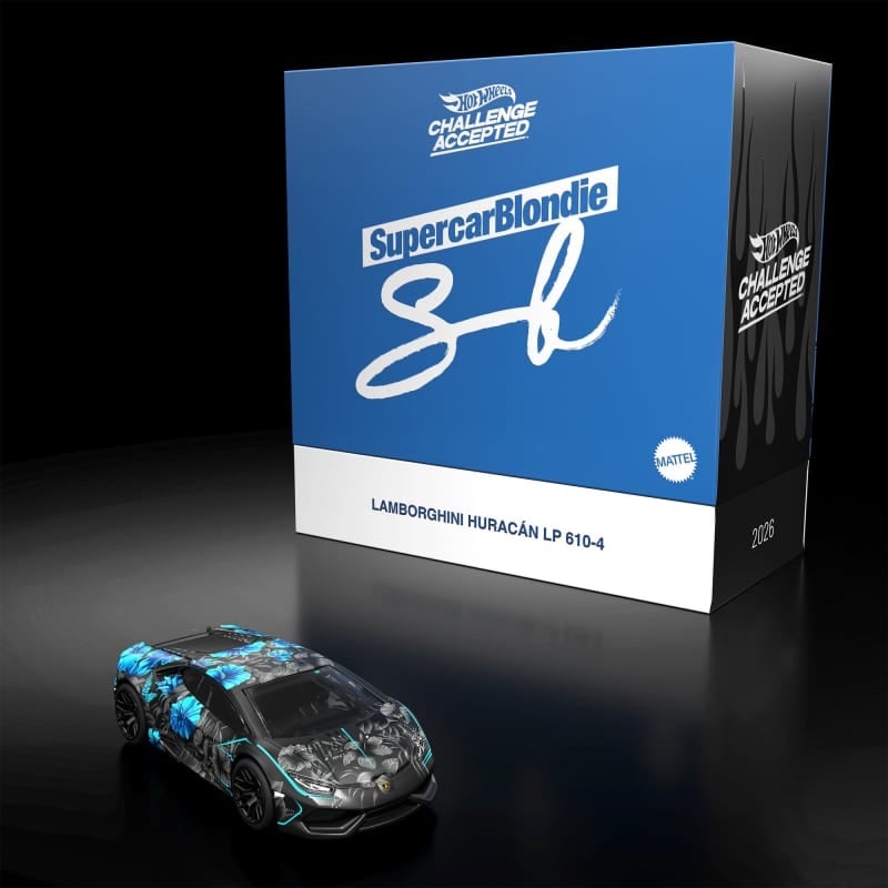 Pre-venta - Hot Wheels® x Supercar Blondie x Lamborghini Huracán LP 610-4 - Compra Internacional