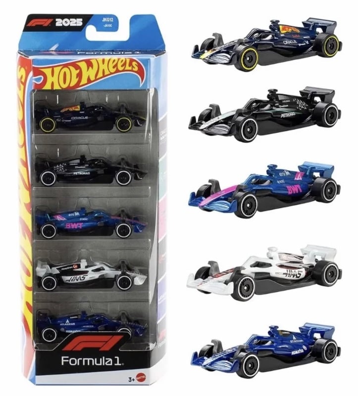 Hot Wheels Formula 1 2025 SET X 5