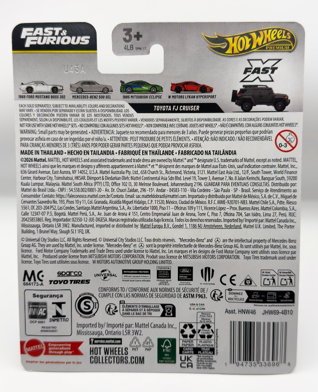 TOYOTA FJ CRUISER - 25 YEARS FAST & FURIOUS