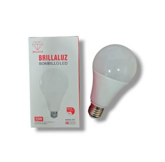 BRILLALUZ BOMBILLO LED ROJO 15W