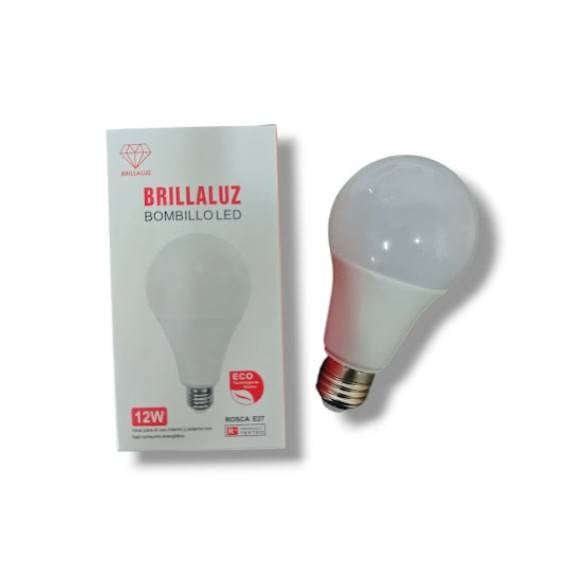 BRILLALUZ BOMBILLO LED ROJO 12W