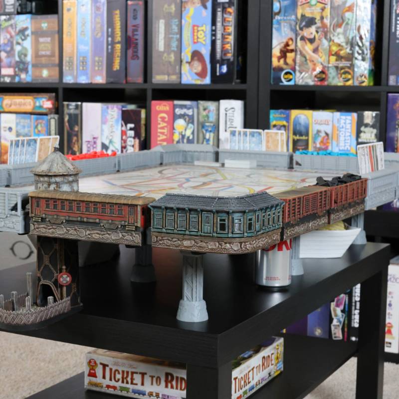 Train Themed Gaming Table