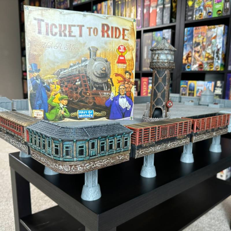 Train Themed Gaming Table
