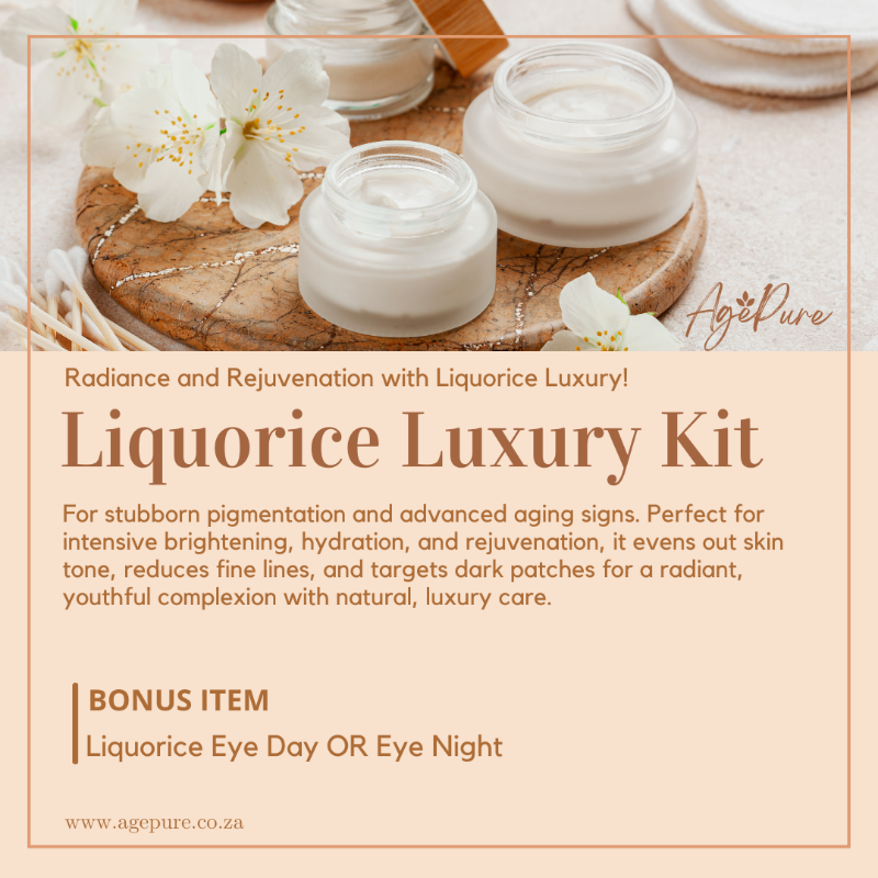 LIQUORICE LUXURY KIT with BONUS ITEM