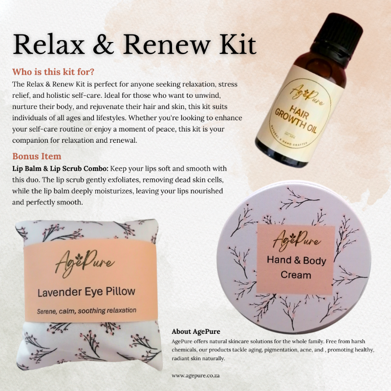 RELAX & RENEW KIT with BONUS ITEM