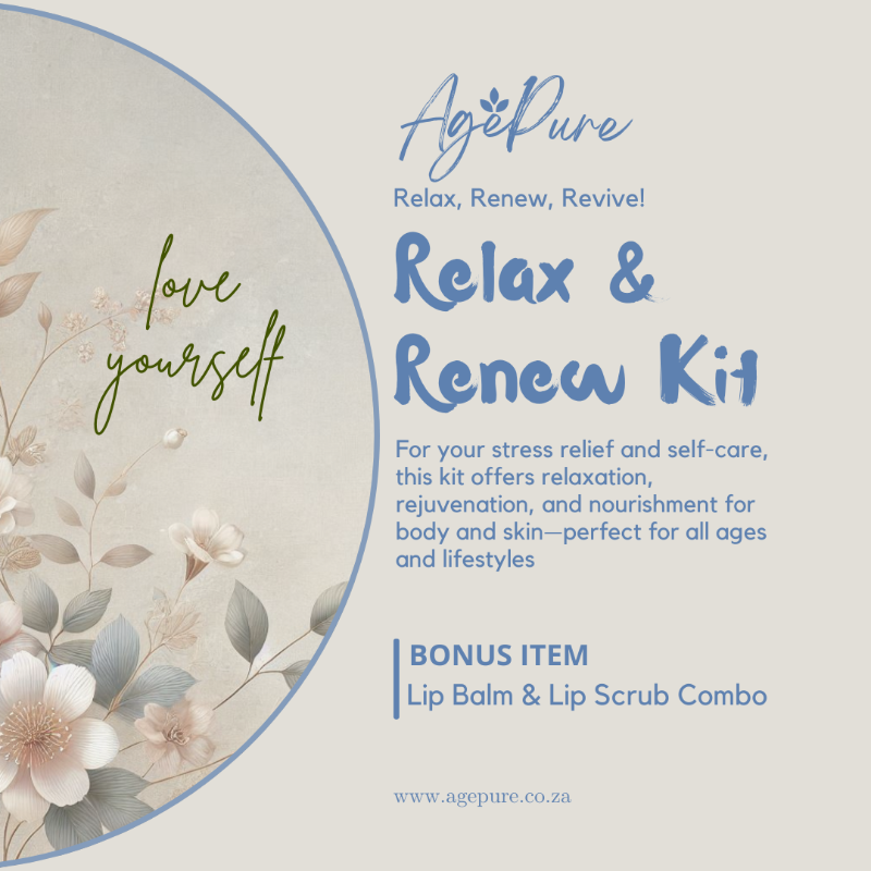 RELAX & RENEW KIT with BONUS ITEM