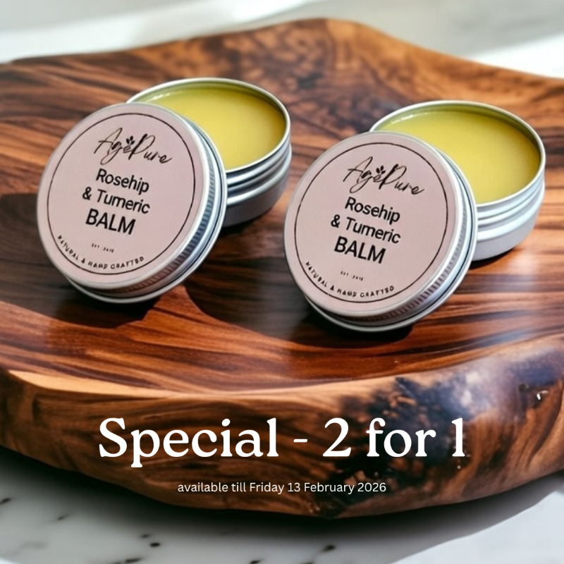 Rosehip & Tumeric Balm - For a Limited Time – Two for One