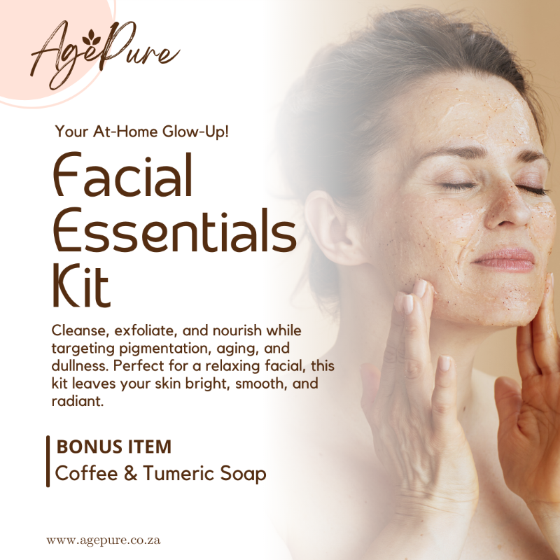 FACIAL ESSENTIALS KIT with BONUS ITEM