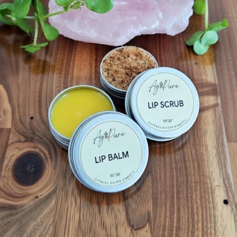 Lip Balm & Lip Scrub