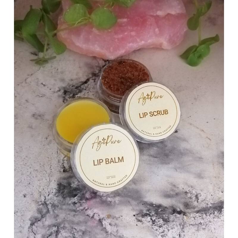 Lip Balm & Lip Scrub