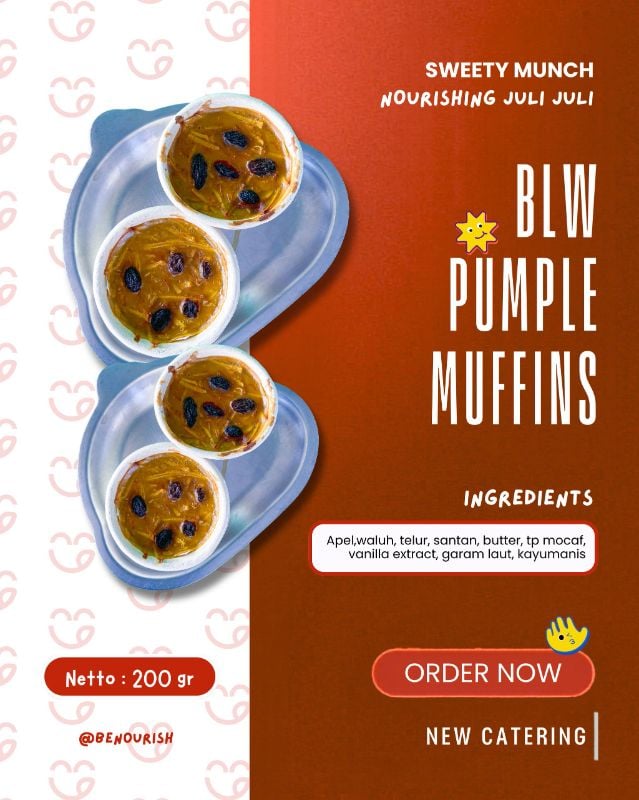 BLW Pumpple Muffins