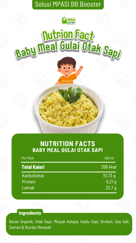 Bubur Tim Gulai Otak Sapi