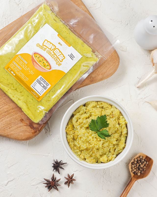 Bubur Tim Gulai Otak Sapi