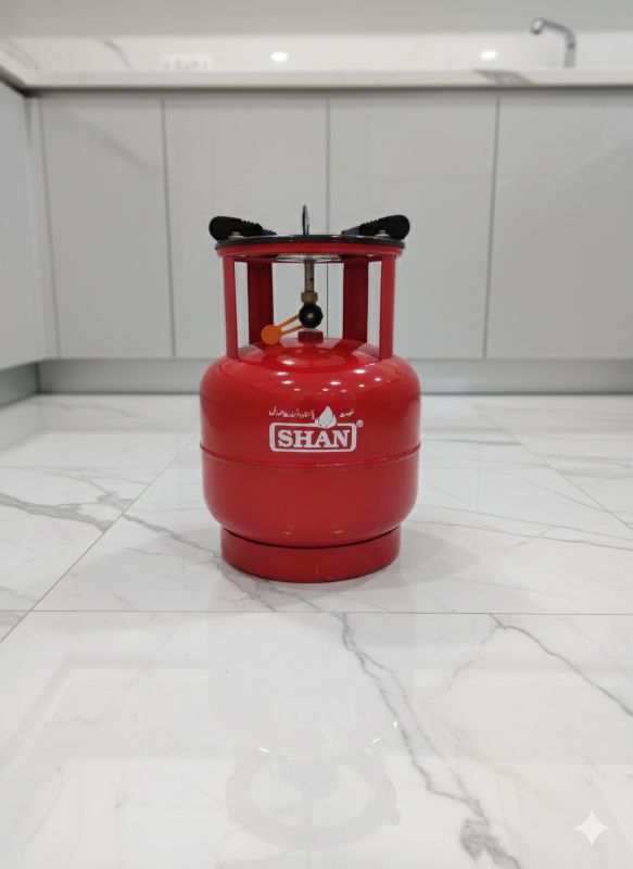 Gas Cylinder Tabligi Shan With Stove 14 Gague
