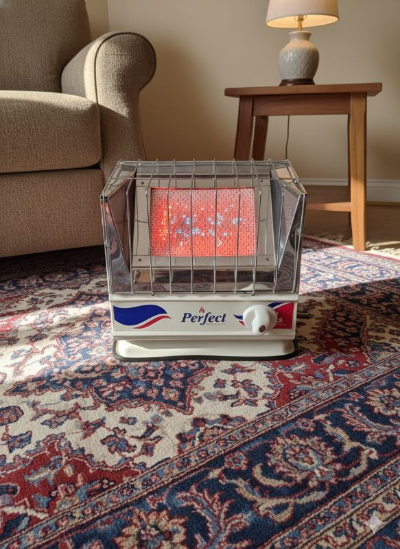 Perfect Multi-Fuel Portable Gas Heater (LPG & Natural Gas)