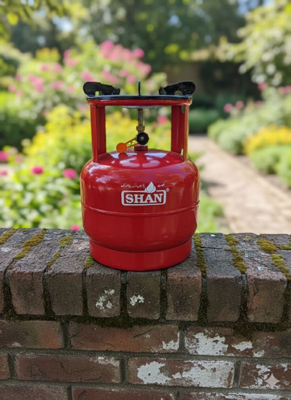 Gas Cylinder Tabligi Shan With Stove 14 Gague