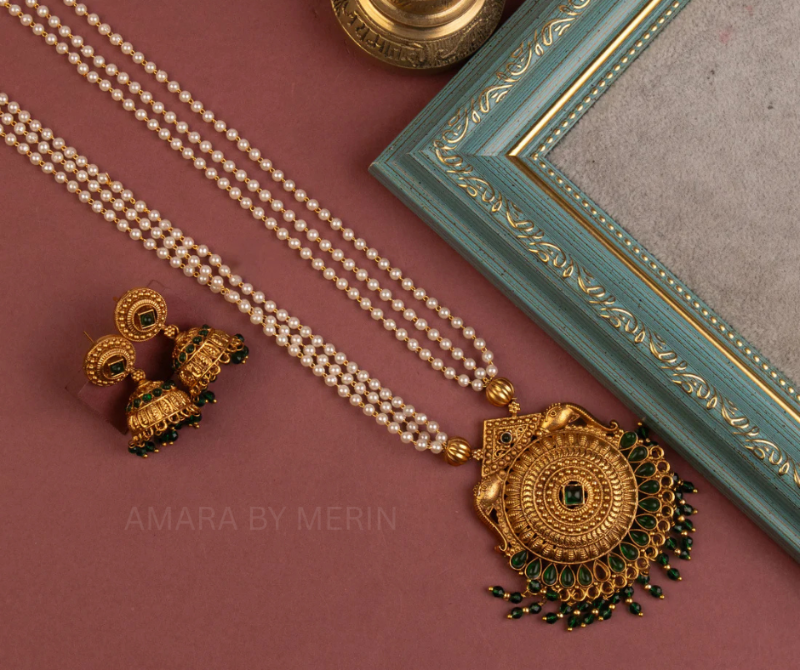 3 Layer Pearl Necklace AM14002