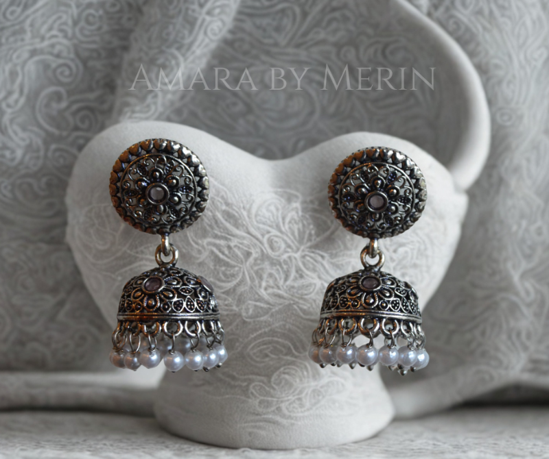 Oxidised Jhumki AM2UF25