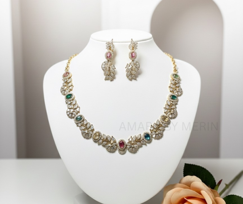 Floral Necklace AM14025