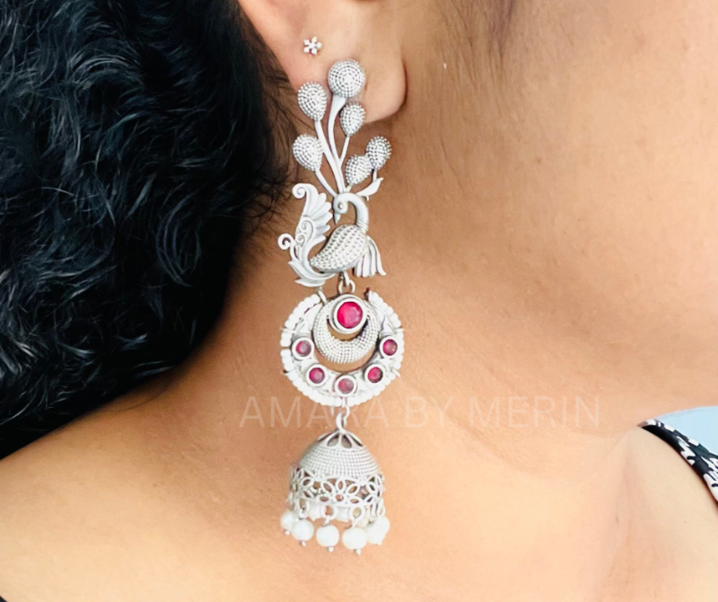 Jhumki Oxidised - AM808996