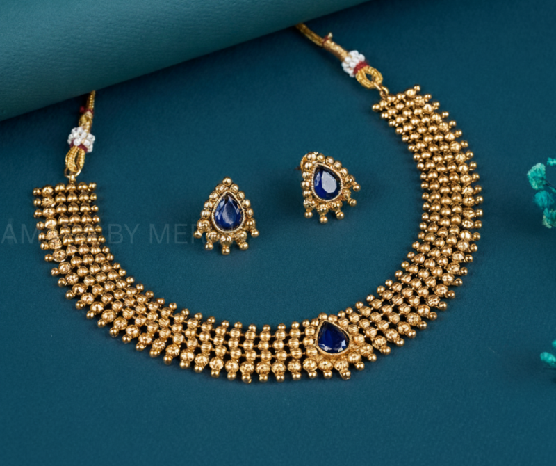 Necklace - Purple stone AM2UF17