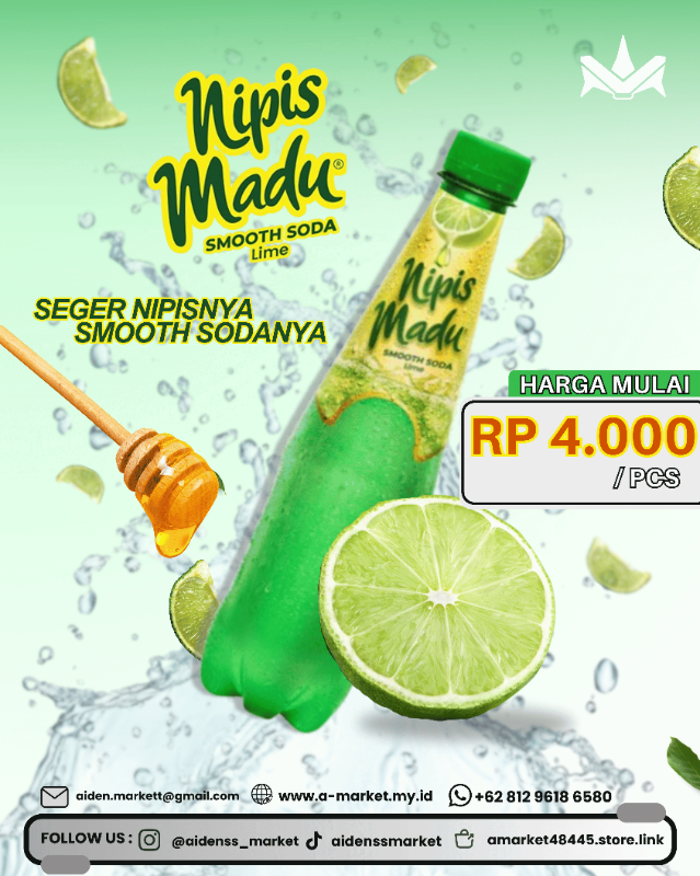 Lemon Nipis Madu Soda Drink