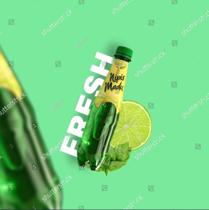 Lemon Nipis Madu Soda Drink