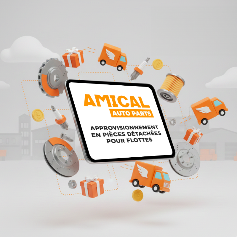 Présentation des pièces détachées pour flottes