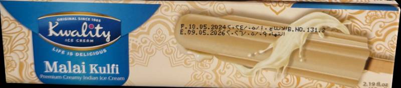 Kwality Malai Kulfi 65 ml