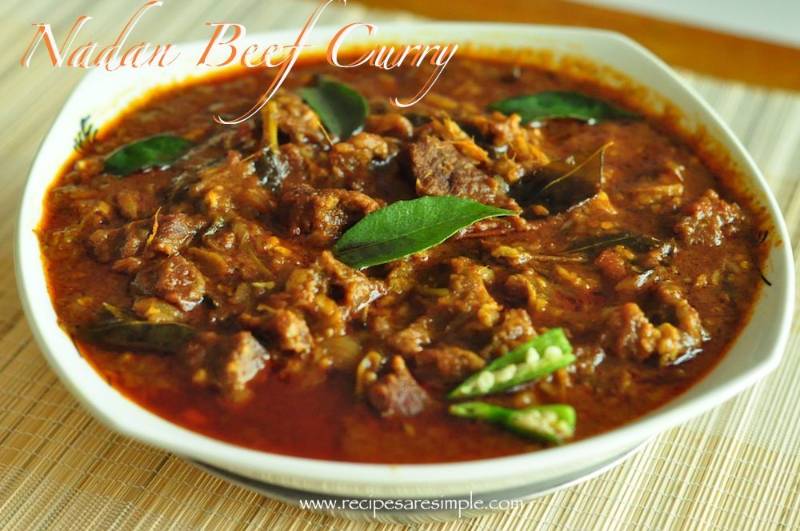 Nadan Beef curry - 16oz