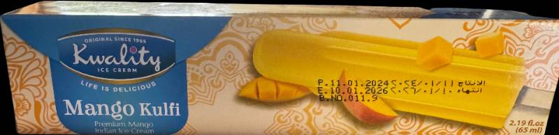 Kwality Mango Kulfi 65 ml