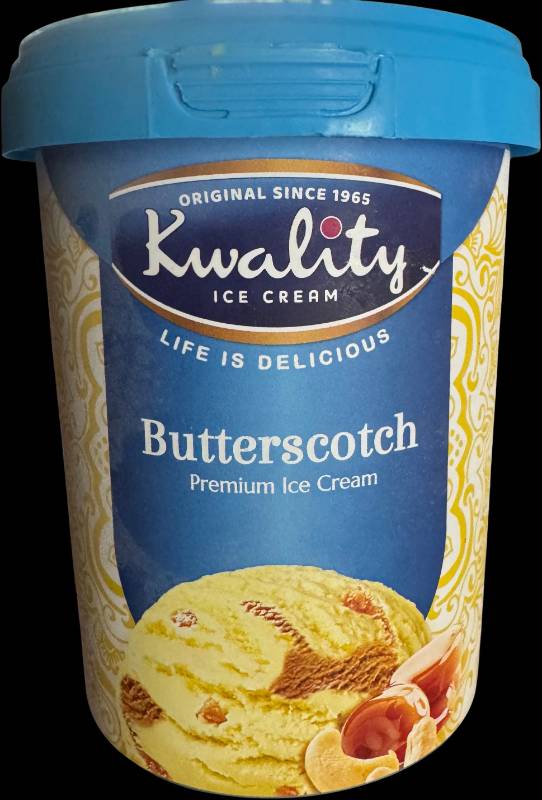 Kwality Ice Cream (Butterscotch) 480 ml