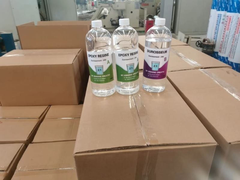 RESINE EPOXY 2,4kg*24 = 58kg