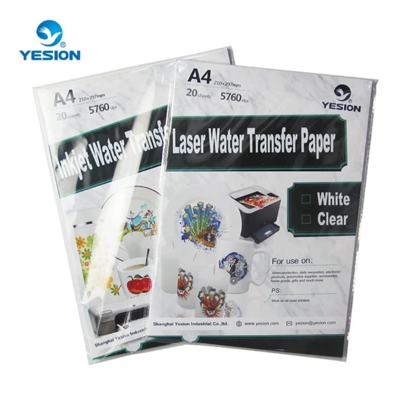 PAPIER VYNIL TRANSPARENT 20 PCS
