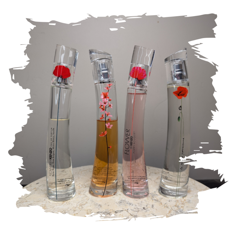 Kenzo - Set of four Flower varieties