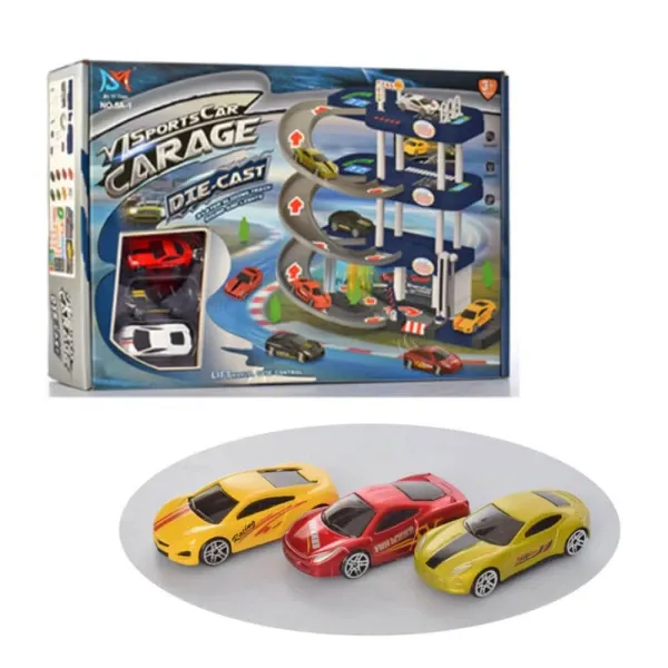 Car Garage Track Die-cast toy playset (5A-2)