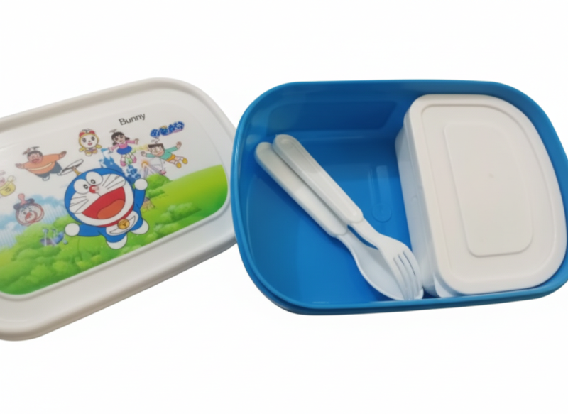 Doraemon Bunny Omega Back To School lunch boxes high quality