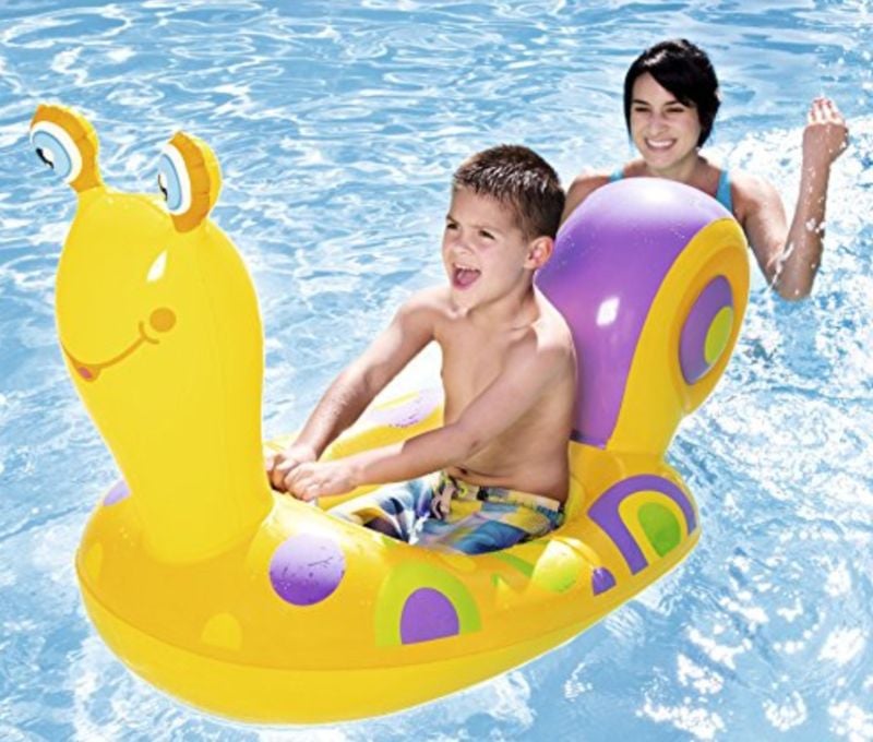 Imported Bestway Inflatable Snail Pool Float For Kids In Swimming Pool