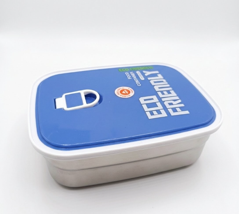 Eco Friendly Lunch box Stainless Steel 1100ML Air Tight Make Fresh Food