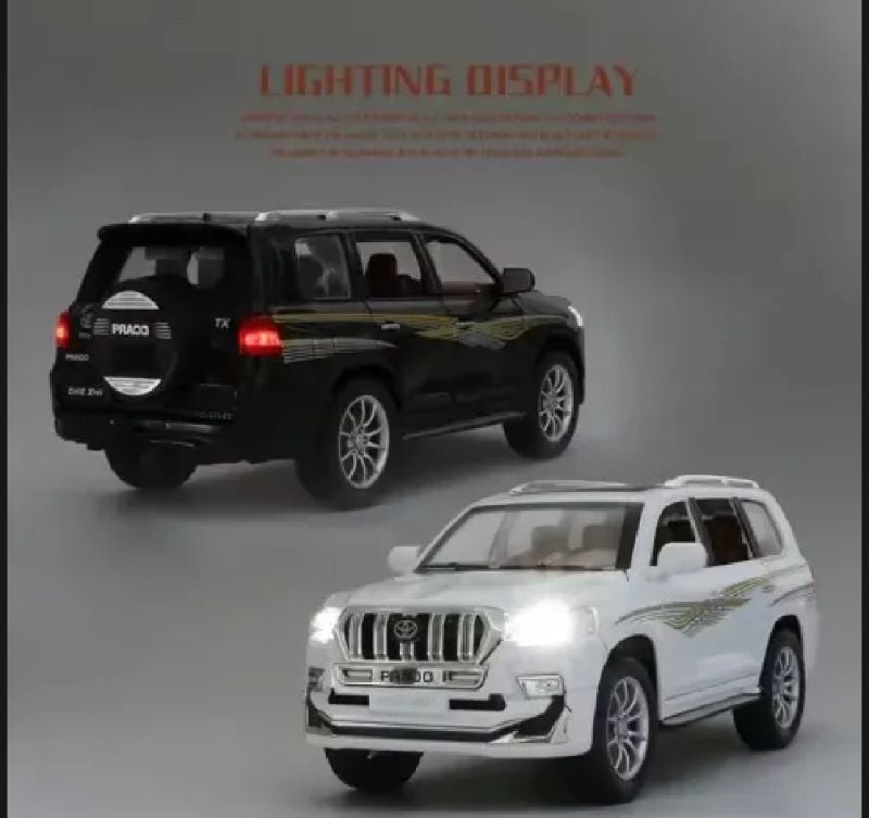 1:24 Toyota Land Cruiser Prado V8 with smoke Gift Toy for kids (CZ124A)