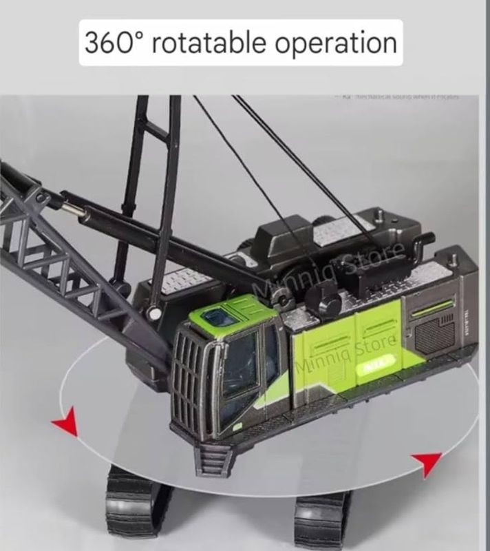 Crawler Crane Diecast Engineering Excavator friction-powered (601-6)