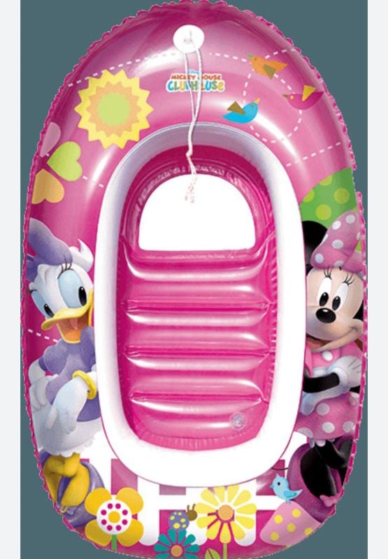 Imported Bestway Disney Minnie Mouse Beach Boat Kiddie Raft Swimming pool